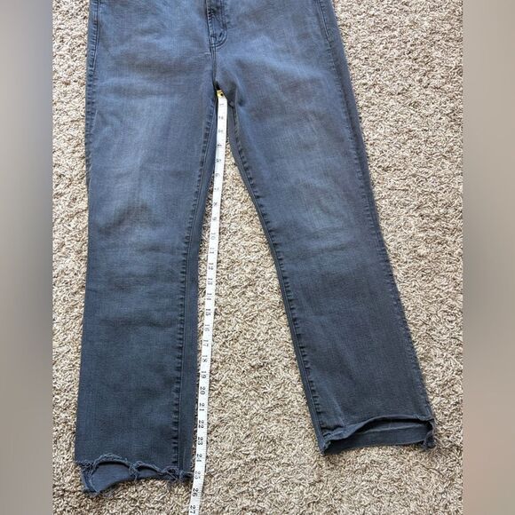 Mother Jeans the Insider Fray Cropped Black Jeans - Picture 5 of 8